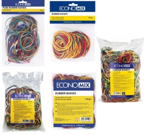 Гумки для грошей 500 г Economix