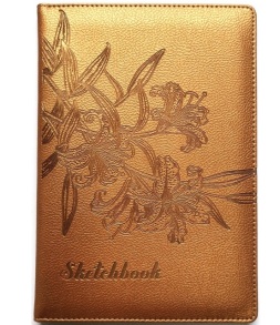 Скетчбук А5 64 арк., 100 г/м2, шкірзам Fresh