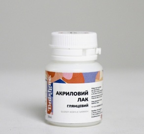 Лак акриловий 20 мл глянцевий Brushme