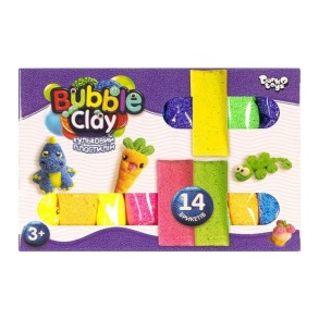 Пластилінова паста 14 кол. "Bubble Clay" Danko Toys