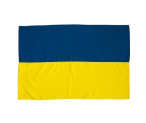 Прапор України 90*135 см атлас