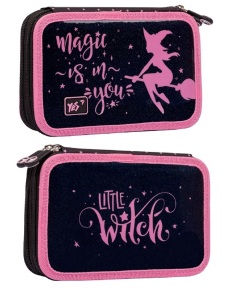 Пенал твердий Yes 2 відд. HP-01 "Little Witch"