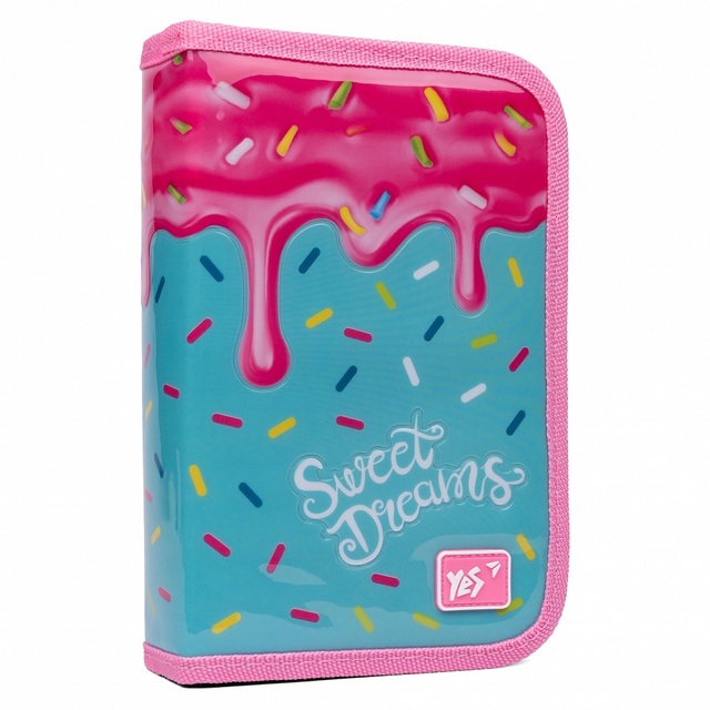 Пенал твердий Yes 1 відд. HP-02 "Sweet Cream"