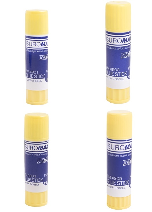 Клей-олівець 36 г PVA "Jobmax" (уп.=24 шт.) Buromax
