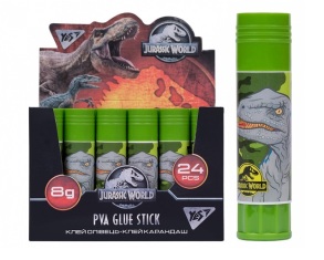 Клей-олівець 8 г PVA "Jurassic World" (уп.=24 шт.) Yes