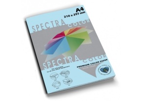 Папір "Spectra Color" пастель A4, 160 г/м2, 100 арк., Ocean 120/блакитний