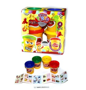 Пластилінова паста "Master Do" 4 кол./50 г Danko Toys