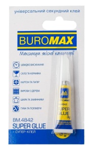 Клей-супер 3 г Buromax