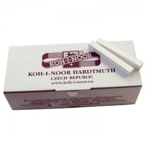 Крейда біла квадратна 100 шт. Koh-I-Noor