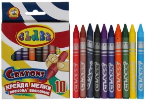 Крейда воскова 10 кол.. Class
