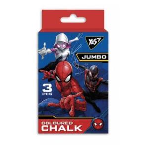 Крейда кольорова кругла 3 шт. "Jumbo Marvel" Yes