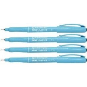 Лінер 0,5 мм "Document" чорний (уп.=10 шт.) Centropen