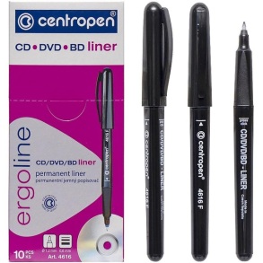 Лінер CD 0,6 мм чорний (уп.=10 шт.) Centropen