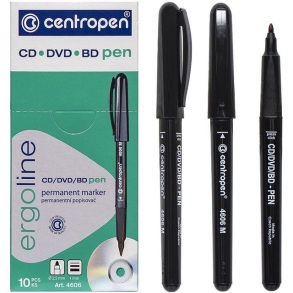 Лінер CD 1,0 мм чорний (уп.=10 шт.) Centropen