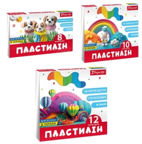 Пластилін 1 Вересня 8 кол. 160 г "Classic"