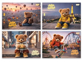 Альбом для малювання А4 28 арк., 120 г/м2, скоба/перфорація, "Adventure Awaits" Yes
