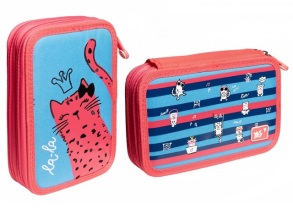 Пенал твердий Yes 2 відд. HP-01 "Cats"