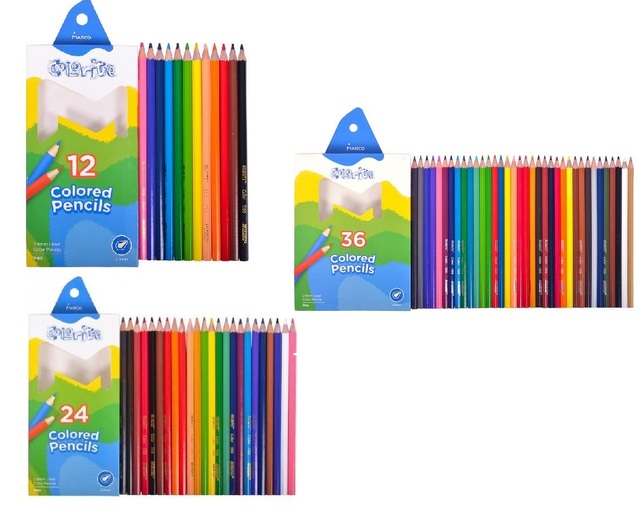 Олівці кольорові Marco "Colorite" 36 кол. шестигранні