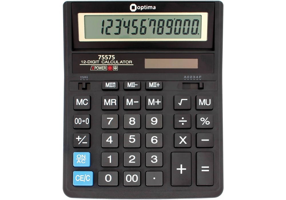 Калькулятор Optima 12-розрядний