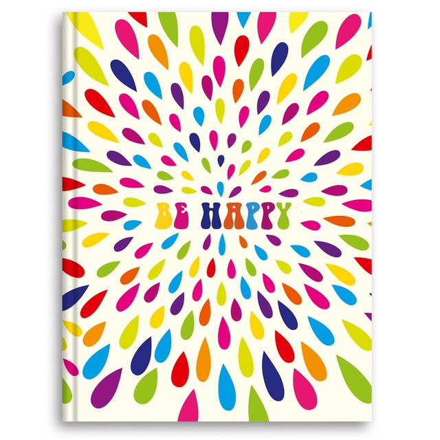 Блокнот А5 80 арк., "Be Happy", #, ТО Поліграфіст