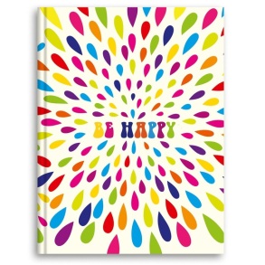 Блокнот А5 80 арк., "Be Happy", #, ТО Поліграфіст