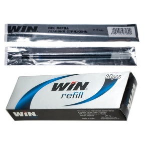Стержень гелевий WIN "Win 130", 0,6 мм, синій (уп.=30 шт.) 