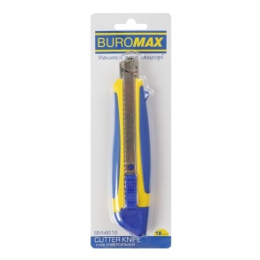 Ніж канцелярський 18 мм Buromax