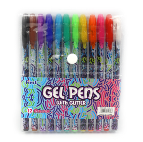 Набір ручок гелевих 12 кол. "Gel Pens"