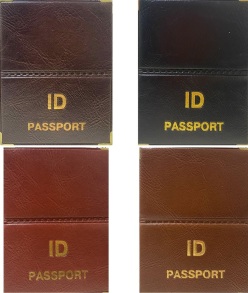 Обкладинка для паспорта ID "Шкірзам. Passport" (вертикальна)