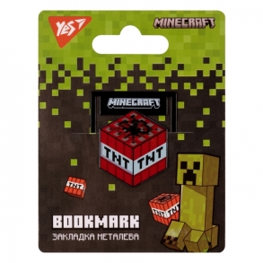 Закладка металева "Minecraft" Yes