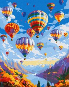 Картина за номером 40*50 см КНО6332 "Магічний політ" Ідейка