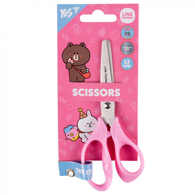 Ножиці дитячі 13 см "Line Friends" Yes
