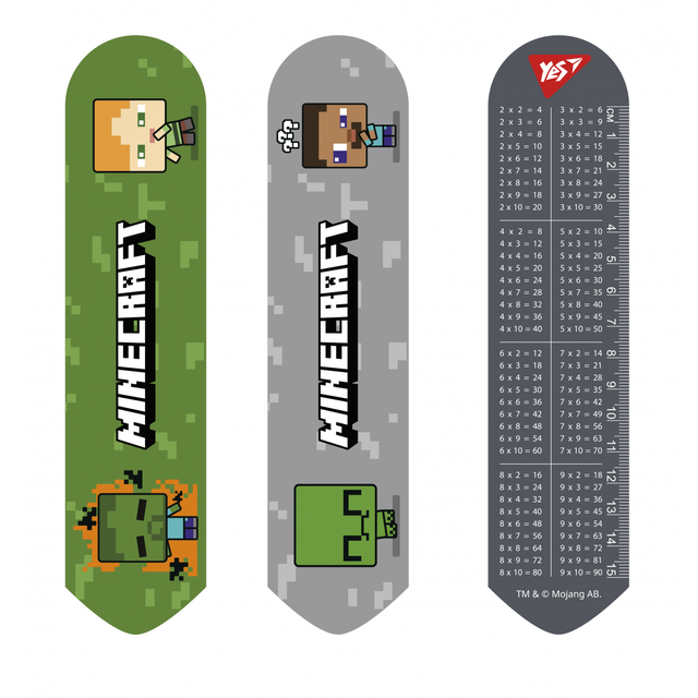 Закладка 2D "Minecraft Creeper" Yes
