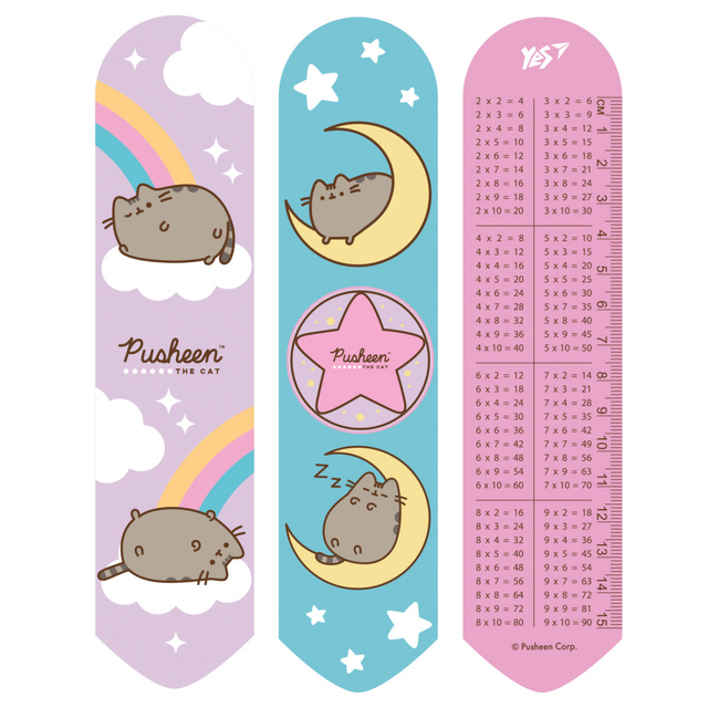Закладка 2D "Pusheen Rainbow" Yes