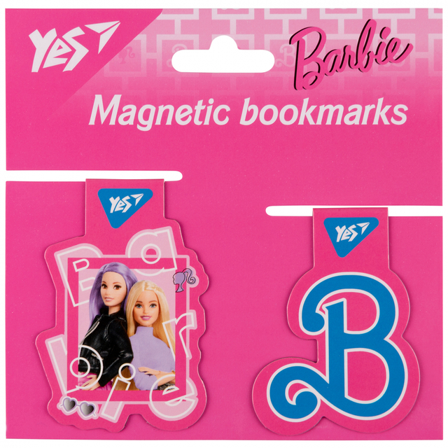 Закладка магнітна "Barbie Friends" (планшет=2 шт.) Yes
