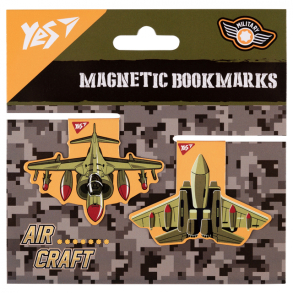 Закладка магнітна "Military" (планшет=2 шт.) Yes
