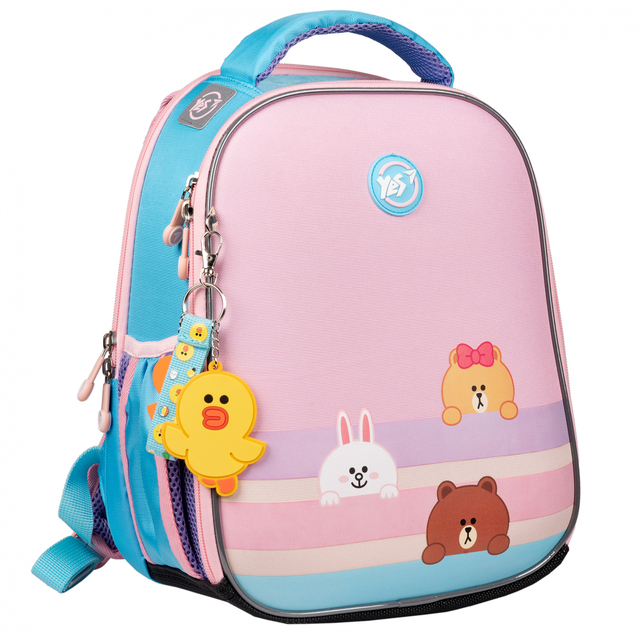 Рюкзак напівкаркасний Yes H-100 "Line Friends"