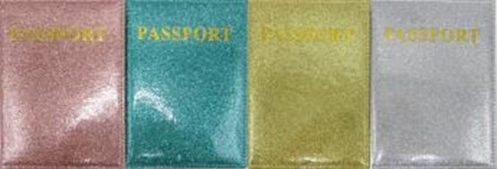Обкладинка для паспорта "Блискуча. Passport"
