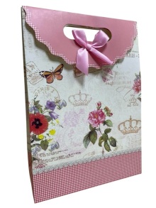 Пакет подарунковий паперовий 9*19*26,8 см Fresh