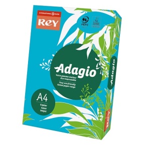Папір "Rey Adagio" інтенсив A4, 160 г/м2, 250 арк., Deep Blue 51/темно-синій