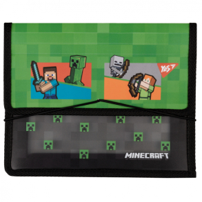 Папка для зошитів пластикова на гумку В5 "Minecraft Heroes" Yes