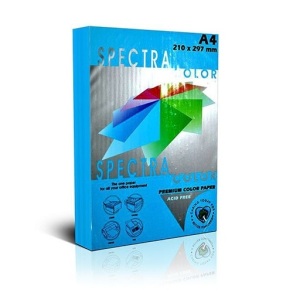 Папір "Spectra Color" інтенсив A4, 160 г/м2, 100 арк., Turquoise 220/синій