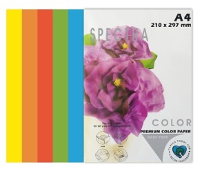 Папір "Spectra Color" rainbow A4 80 г/м2, Pack Deep IT 82А, 5*20/100 арк.