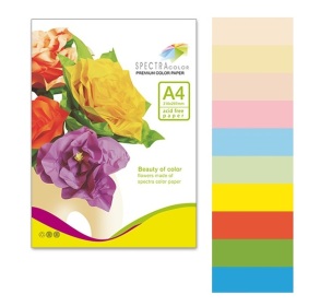 Папір "Spectra Color" rainbow A4 80 г/м2, Pack (мікс) IT 85В, 10*25/250 арк.
