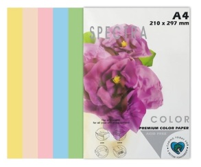 Папір "Spectra Color" rainbow A4 80 г/м2, Pack Light IT 82T, 5*50/250 арк.