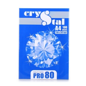 Папір для друку А4 100 арк. CRYSTAL