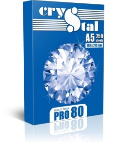 Папір для друку А5 250 арк. CRYSTAL