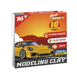 Пластилін Yes 10 кол. 200 г "Drift King"