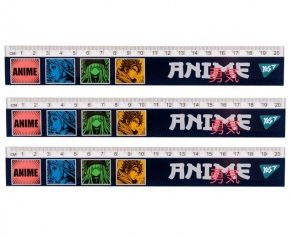 Лінійка пластикова 20 см "Anime" Yes