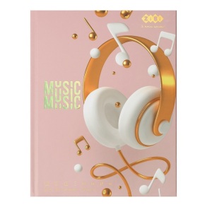 Щоденник для музичної школи А5+ 48 арк., ІО "Kids Line" Zibi